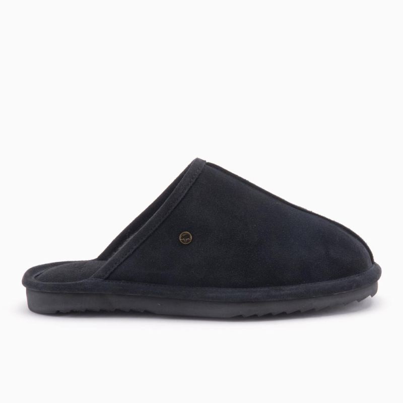 Warmbat Barron hommes suède charcoal