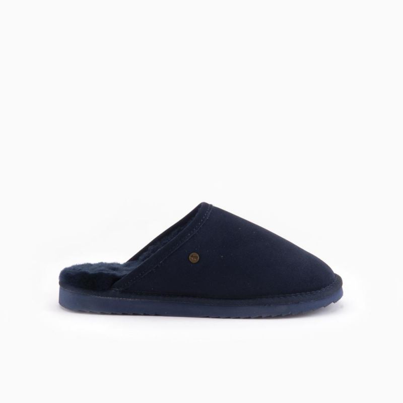 Warmbat Classic enfant unisex suède Dark Navy