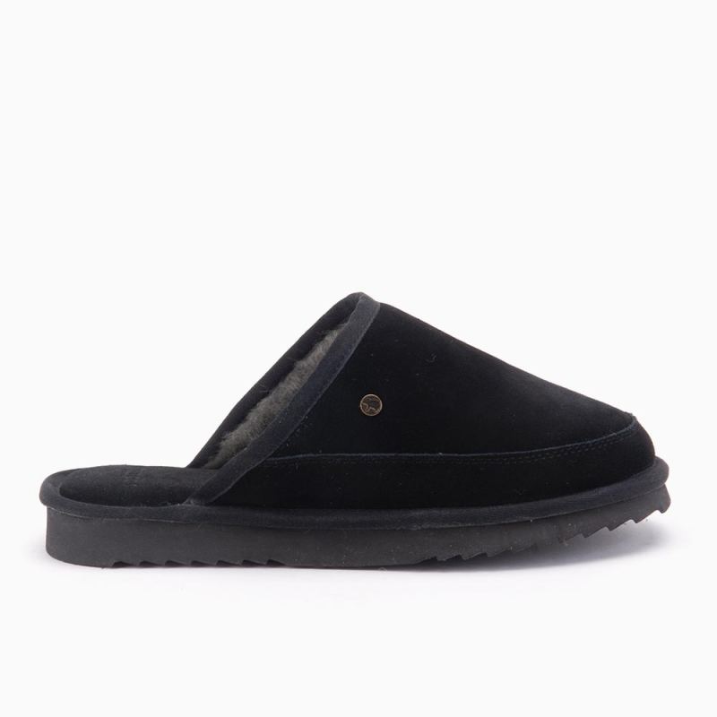 Cowra Men Suede Black