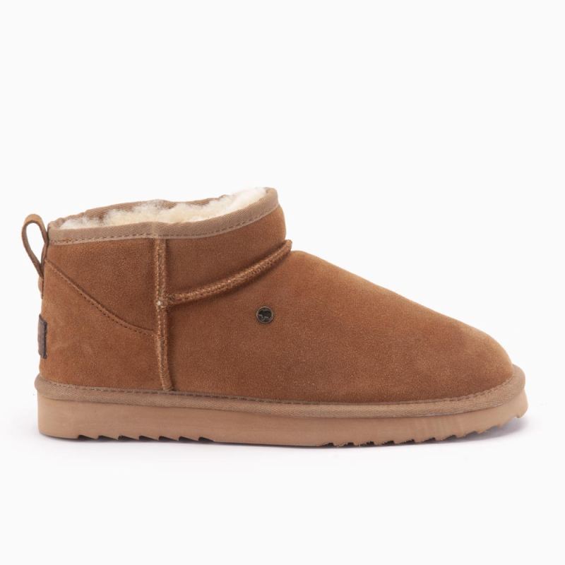 Warmbat Durack femme suède Boot Cognac