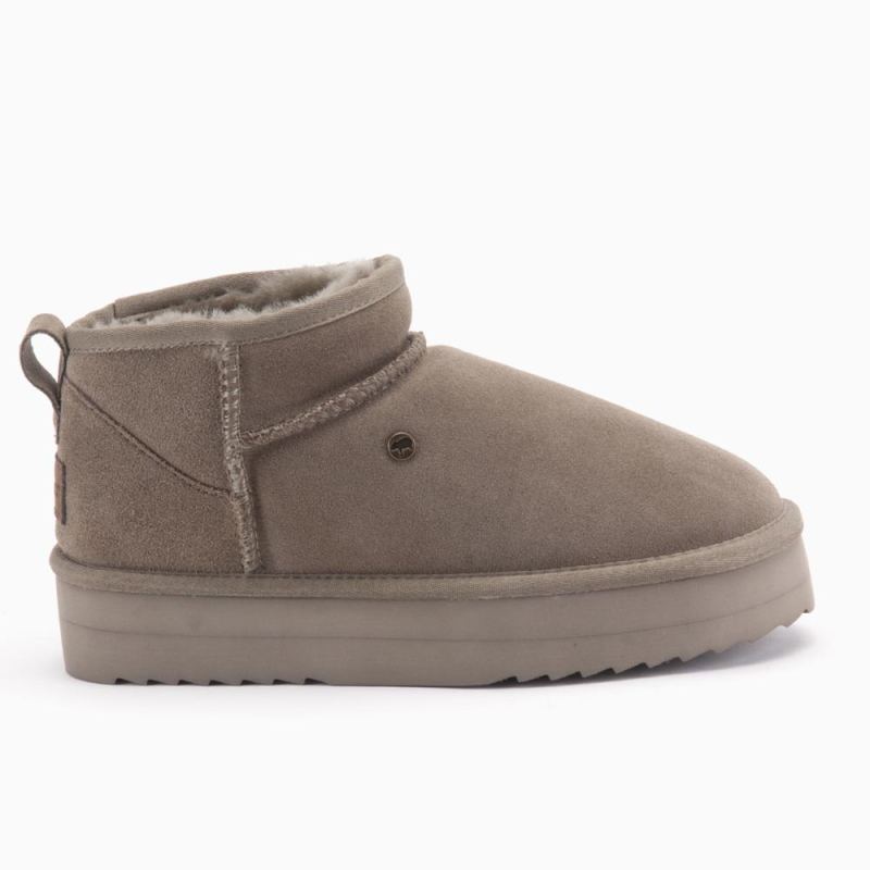 Warmbat Durack femme suède Boot Plateau Moss