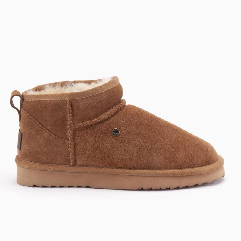 Warmbat Durack hommes suède Boot Cognac