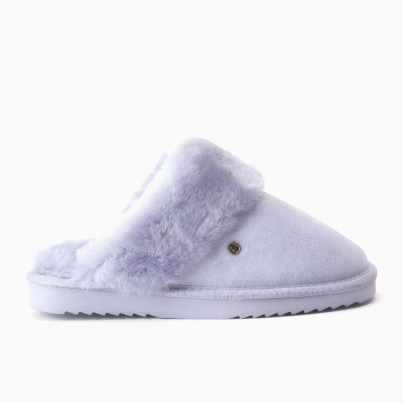 Warmbat Flurry femme suède lavender