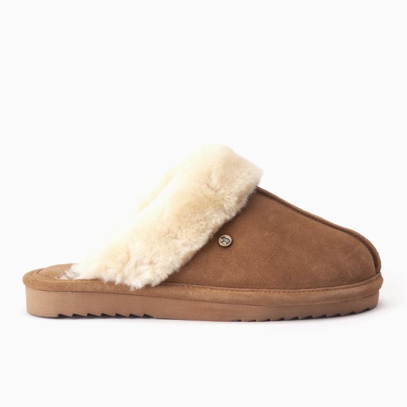 Lismore Women Suede Cognac