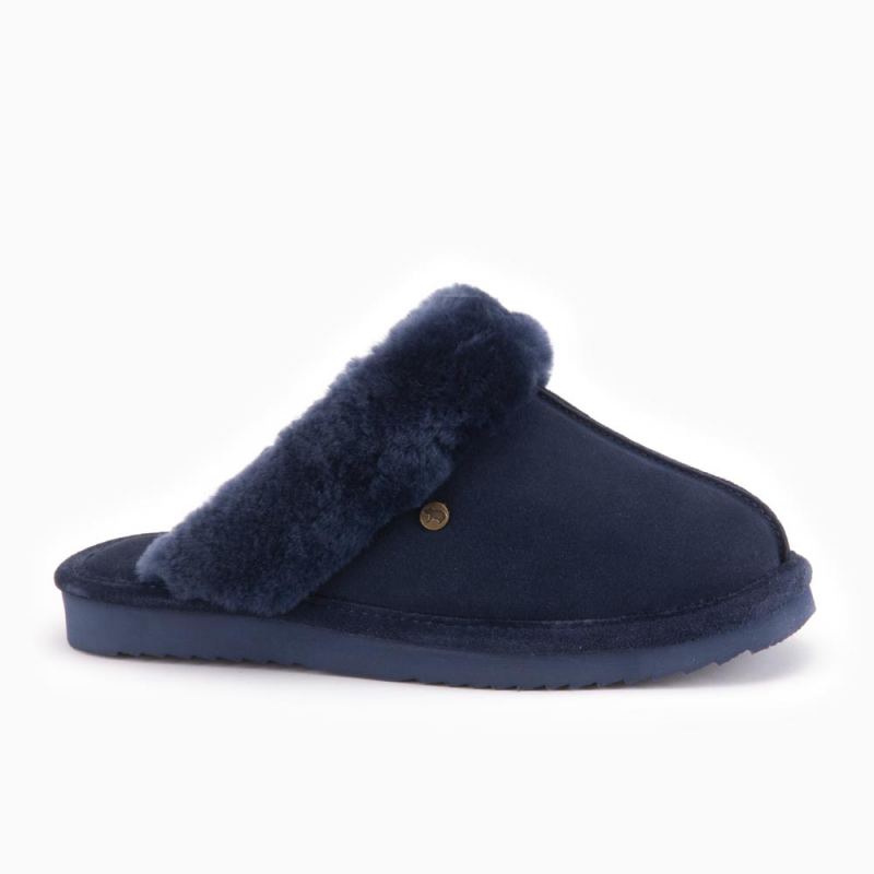 Warmbat Lismore femme suède Dark Navy