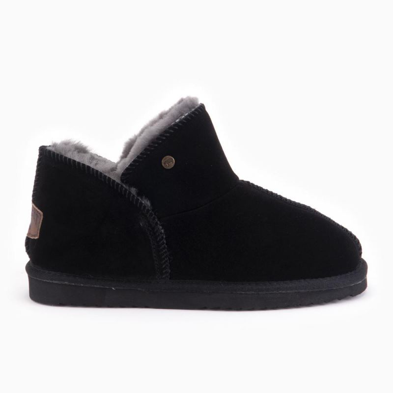 Warmbat Willow femme suède black