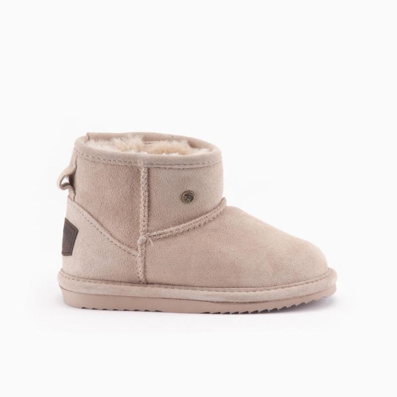 Warmbat Wallaby enfant suède boot Blush