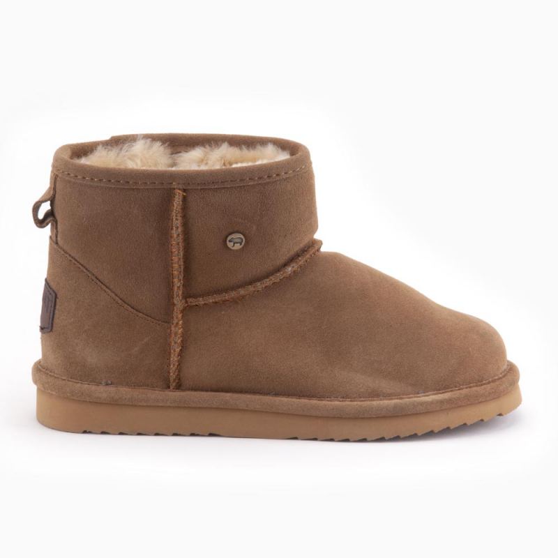 Warmbat Wallaby Women Suede Boot Camel