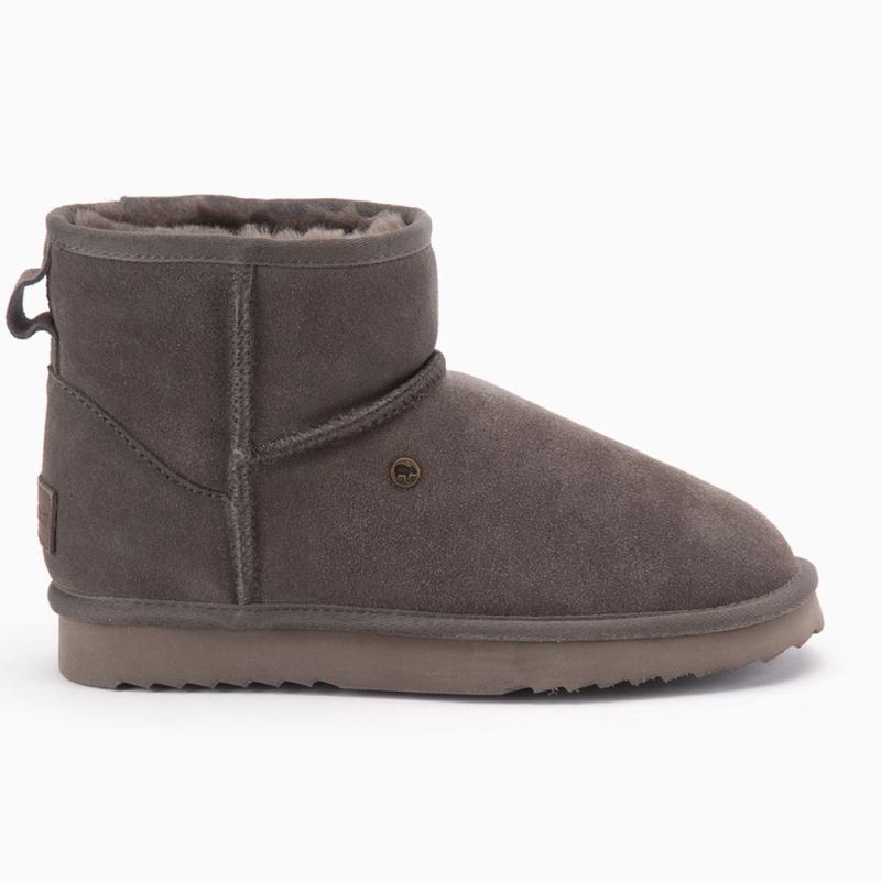Warmbat Wallaby femme suède boot pebble