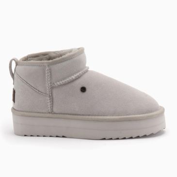 Warmbat Durack femme suède boot plateau cement 