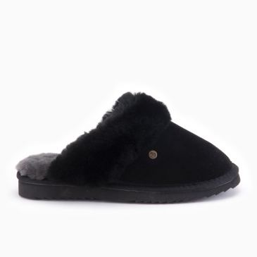 Warmbat Flurry femme suède black/black 