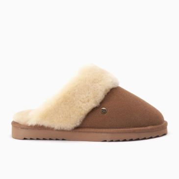 Warmbat Flurry femme suède cognac 