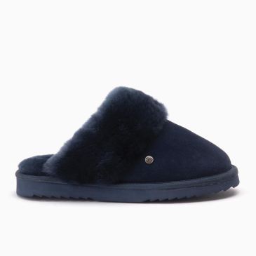 Warmbat Flurry femme suède dark navy 