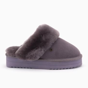 Warmbat Flurry femme suède plateau Plum 