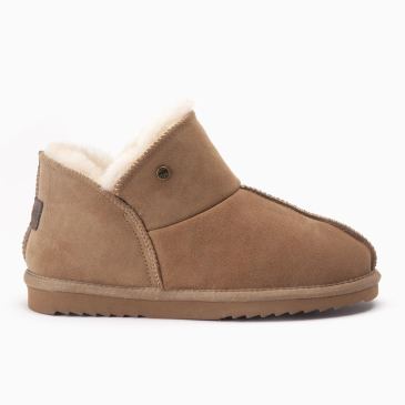 Warmbat Willow femme suède camel 
