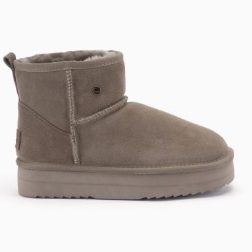 Warmbat Wallaby femmes suède boot plateau Moss 