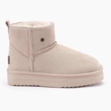 Warmbat Wallaby femmes suède boot plateau Blush 