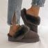 Warmbat Flurry femme suède plateau Plum 