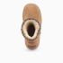 Warmbat Wallaby femmes suède boot Plateau Tape Cognac 