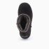 Warmbat Wallaby femmes suède boot plateau tape Black 